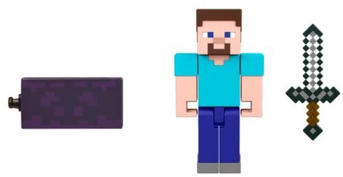 Mattel Collectible - Minecraft Build-A-Portal Steve Product Image