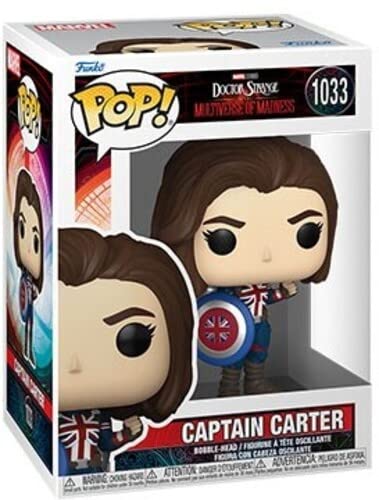 Funko Pop! Marvel: Dr. Strange Multiverse of Madness - Captain Carter Vinyl Figure Product Image