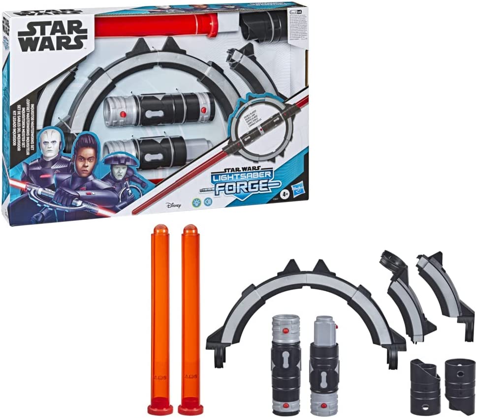 Star Wars Lightsaber Forge Inquisitor Masterworks Double-Bladed Electronic Lightsaber Set Product Image