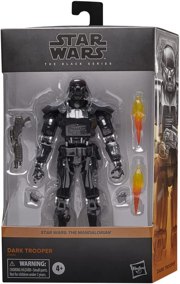 Star Wars The Mandalorian Black Series Dark Trooper 6-Inch Action Figure Product Image