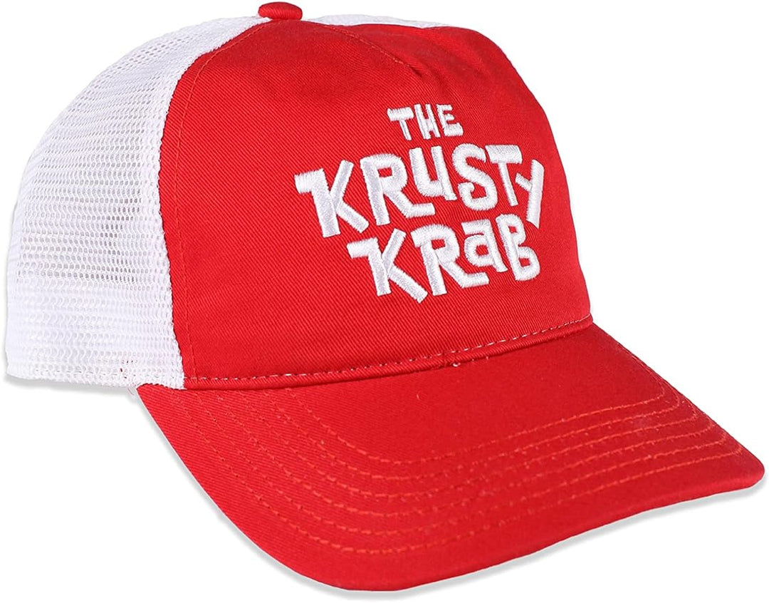 SpongeBob SquarePants The Krusty Krab Logo Adult Men's Snap Back Cap 195566720544