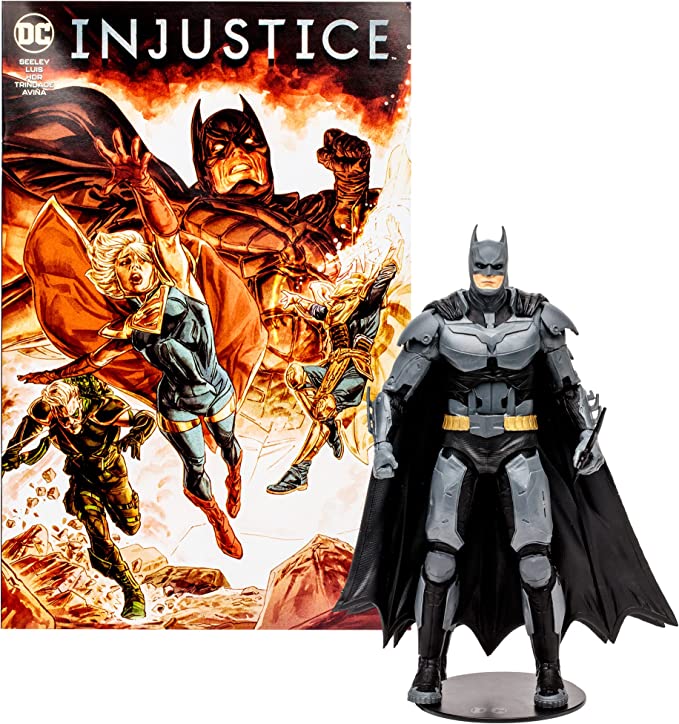 DC Direct - Page Punchers 7" Figure With Comic - Injustice 2 - Batman Product Image