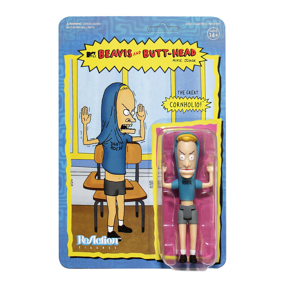 Beavis and Butt-Head Super7 ReAction The Great Cornholio Action Figure