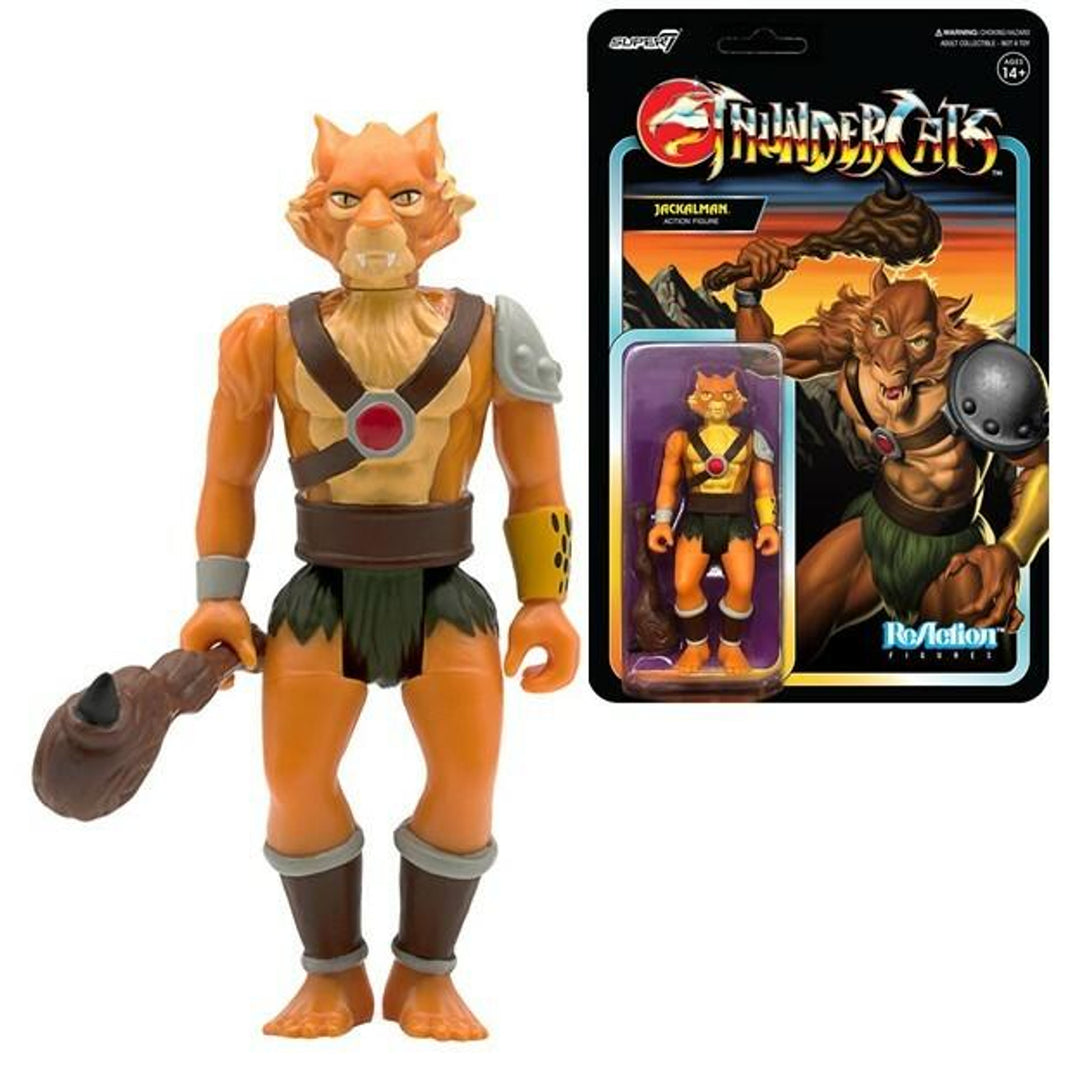 ThunderCats Super7 ReAction Jackalman Action Figure