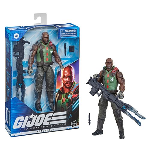 G.I. Joe Classified Series Roadblock Filed Variant Action Figure Product Image