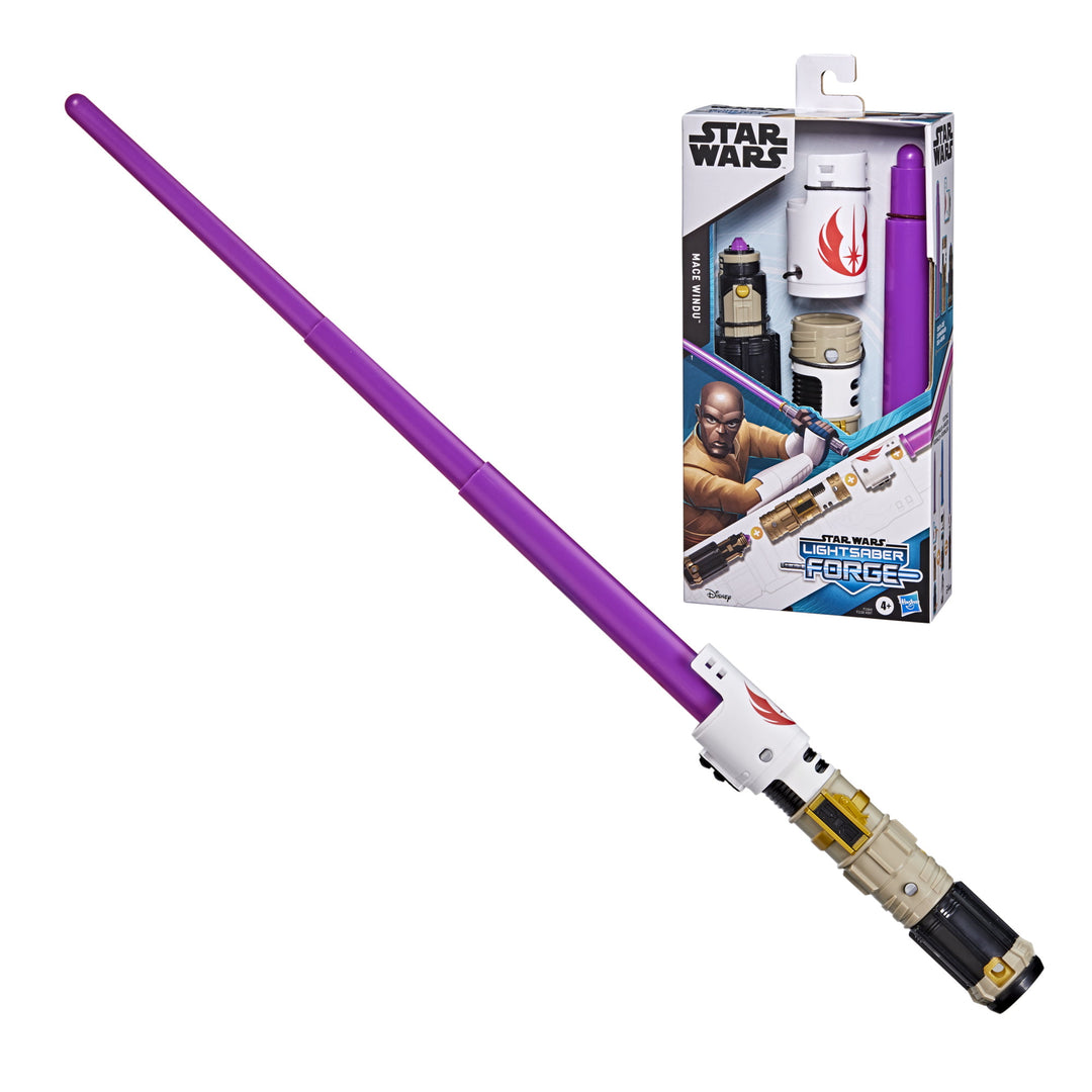 Star Wars Lightsaber Forge Mace Windu Lightsaber Product Image