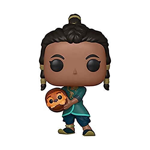 Funko Pop! Disney: Raya and The Last Dragon - Raya and Baby Tuk Tuk Vinyl Figure, Amazon Exclusive Product Image
