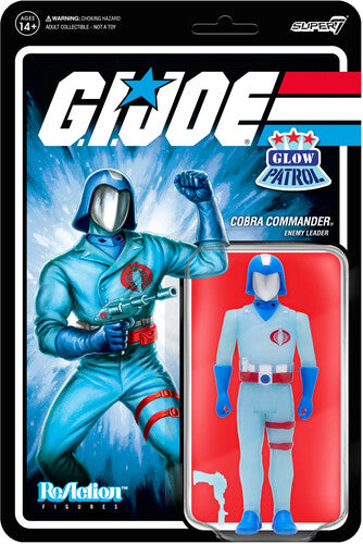 Super7 - G.I. Joe ReAction Figures Wave 1B - Cobra Commander (Glow Patrol) (SDCC Exclusive) Product Image