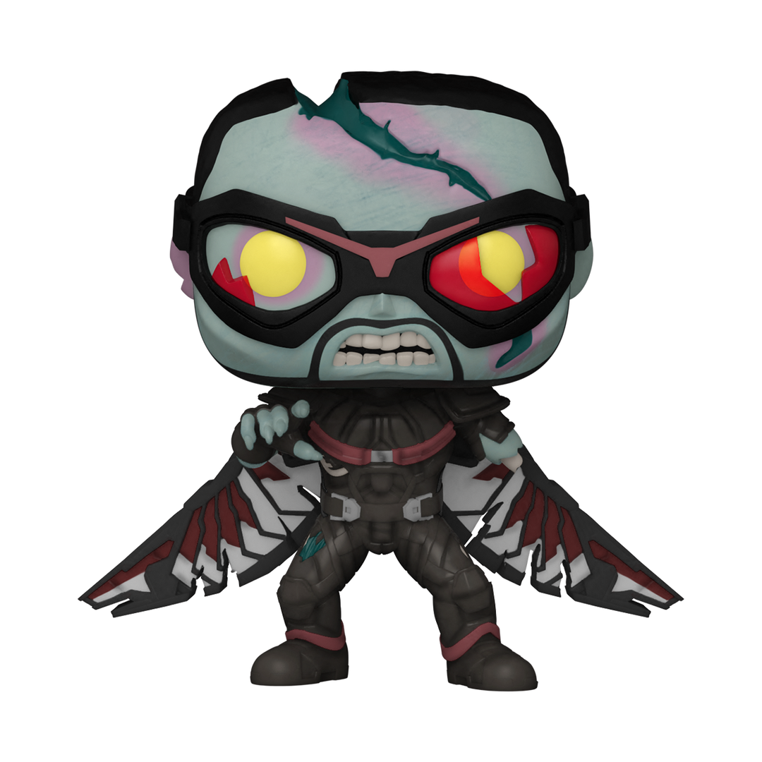 Funko Pop! Marvel: What If...? - Zombie Falcon Vinyl Bobblehead Product Image