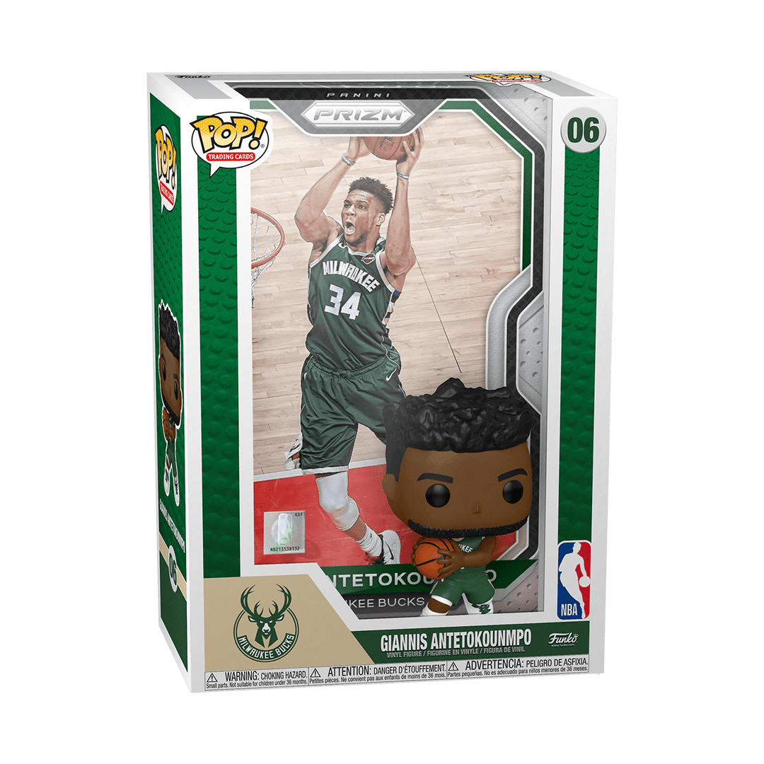 Funko Pop! Trading Cards: NBA - Giannis Antetokounmpo Product Image