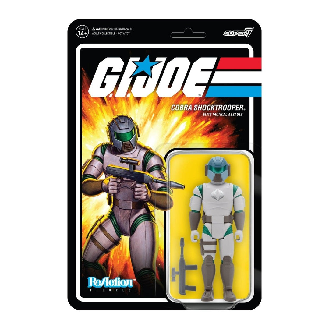 Super7 - G.I. Joe ReAction Figures Wave 2 - Shocktrooper Rifle A Product Image