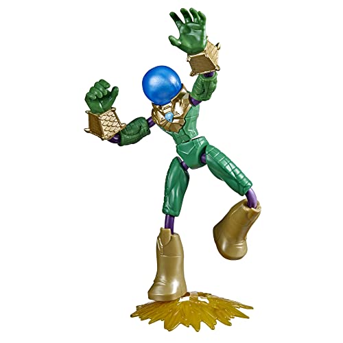Spider-Man Marvel Bend and Flex Missions Marvel's Mysterio Space Mission Action Figure 6-Inch-Scale Bendable Toy for Product Image