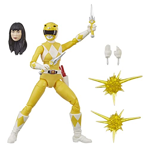 Power Rangers Lightning Morphin Yellow Ranger Action Figure Product Image