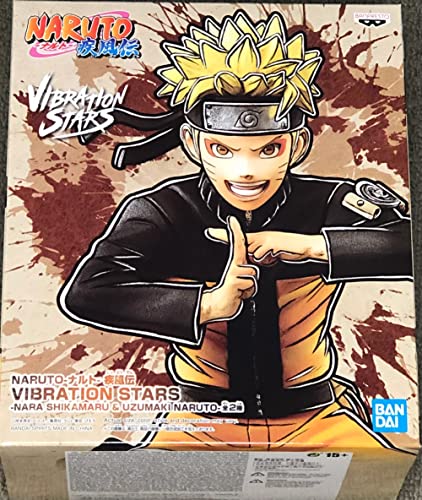 BanPresto - Naruto Shippuden - Vibration Stars - Nara Shikamaru & Uzumaki Naruto - (B. Uzumaki Naruto) Figure