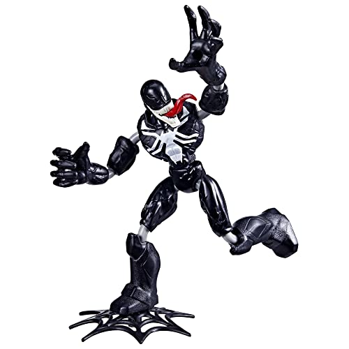 Spider-Man Marvel Bend and Flex Missions Venom Space Mission Action Figure 6-Inch-Scale Bendable Toy with Accessory Product Image