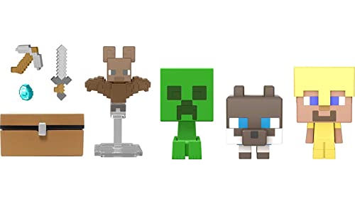 Minecraft Mob Head Minis Cave Explorers Pack (Feat. Steve and Creeper) Product Image