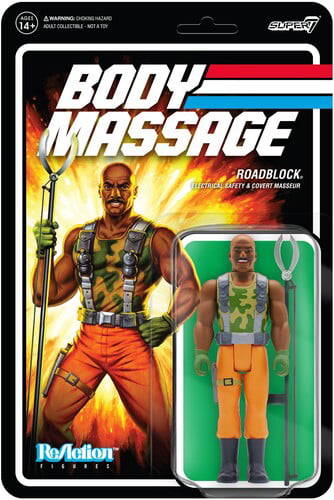 Super7 - G.I. Joe ReAction Figures Wave 3 - Roadblock PSA Product Image