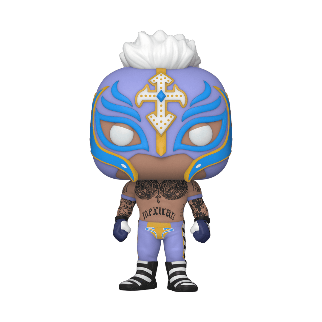 Product Image of Funko Pop! WWE Rey Mysterio Pop! Vinyl Figure with Pop! Protector