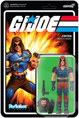 Super7 - G.I. Joe Reaction Wave 4 - Zartan Product Image