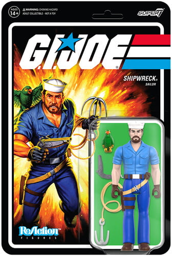 Super7 - G.I. Joe Reaction Wave 4 - Shipwreck Product Image