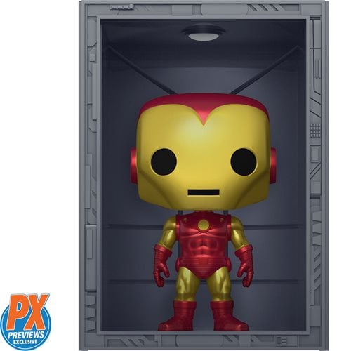Funko Marvel Iron Man Hall of Armor Mdl. 4 Dlx. Pop! Figure - PX Product Image