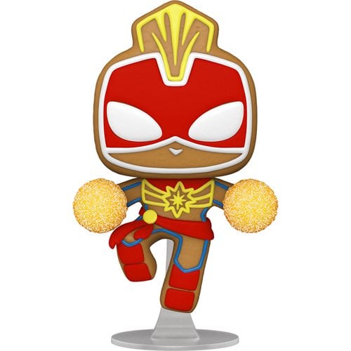 Funko Marvel Holiday Gingerbread Captain Marvel Pop! Vinyl Figure Product Image
