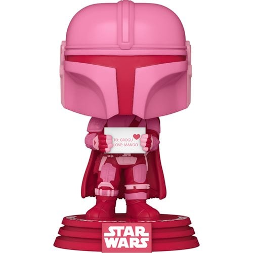 Funko Star Wars Valentines The Mandalorian Pop! Vinyl Figure Product Image