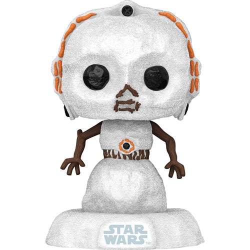 Product Image of Funko Pop! Star Wars Holiday C-3PO Snowman Pop! Vinyl Figure with Pop! Protector