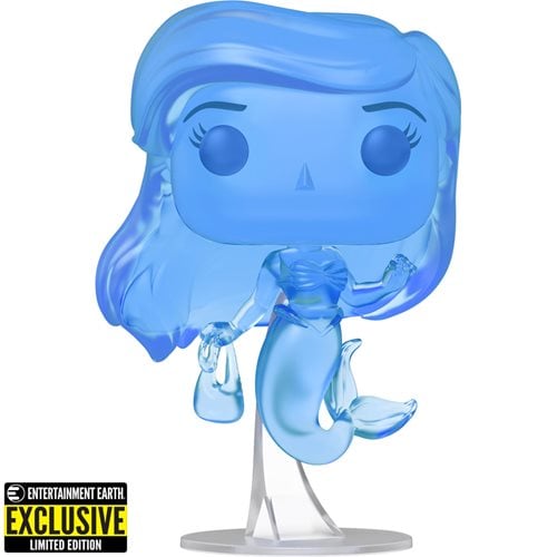 Funko Little Mermaid Ariel Blue Translucent Pop! Vinyl Figure - EE Exclusive Product Image