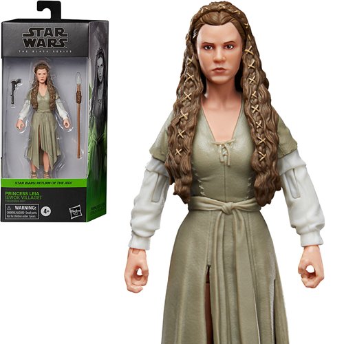 Star Wars Black Series Princess Leia Ewok Dress Figure