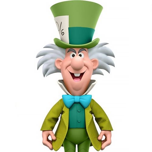 Disney Alice Wonderland Super7 Ultimates Mad Hatter Action Figure