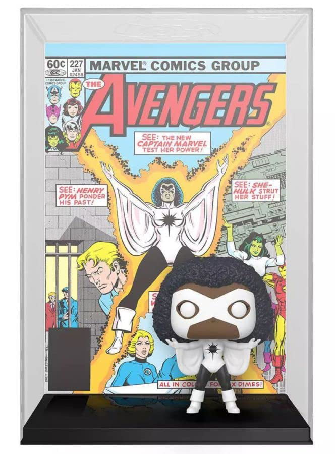 Captain Marvel Pop! Comic Cover Figure with Case - Exclusive