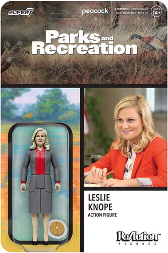 Super7 - Parks And Recreation Reaction Wave 1 - Leslie Knope Product Image