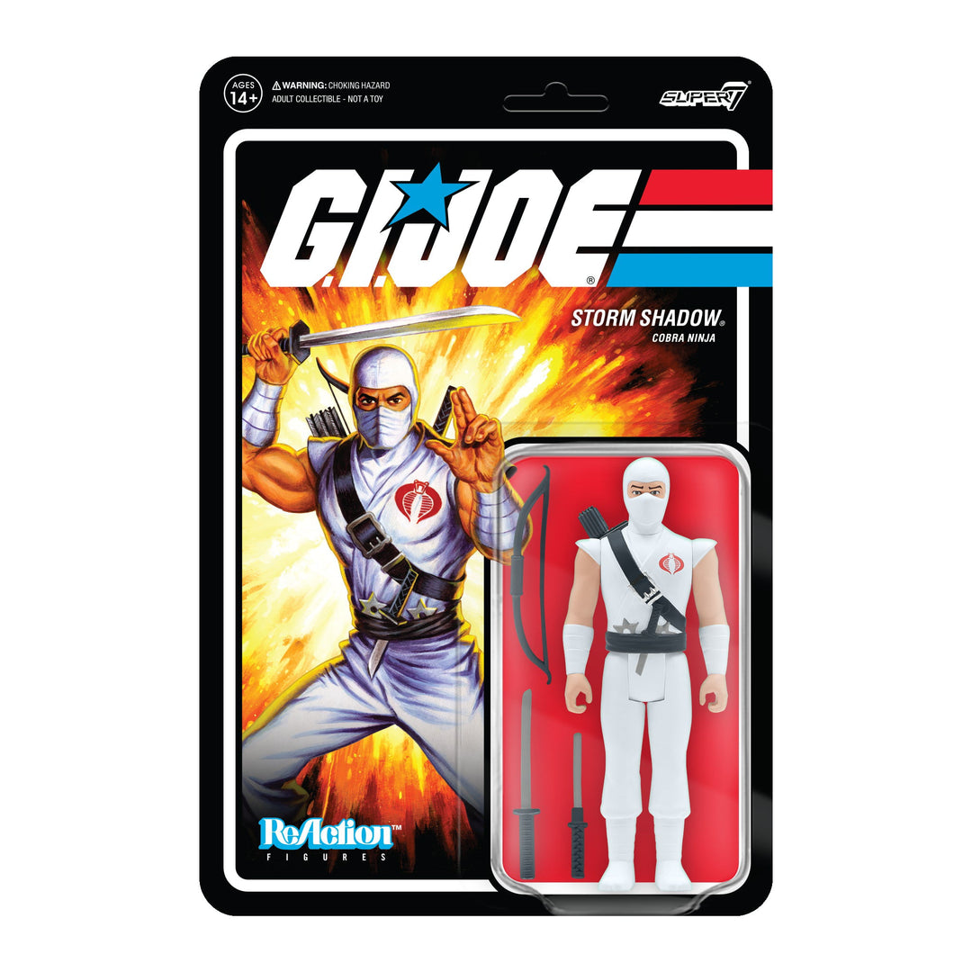 Super7 - G.I. Joe ReAction Figures Wave 2 - Storm Shadow Product Image