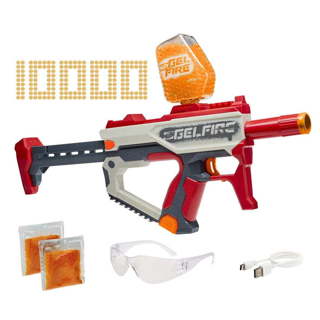 NERF Pro Gelfire Mythic Full Auto Gel Blaster & 10,000 Gelfire Rounds Product Image