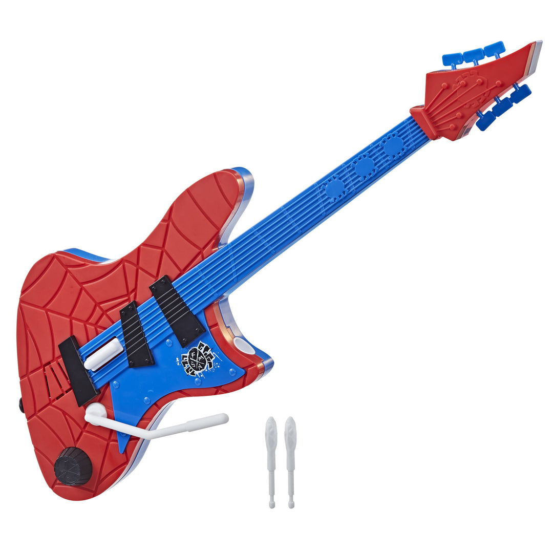 Marvel Spider-Man: Across the Spider-Verse Spider-Punk Web Blast Guitar - Whammy Bar Blast Action Product Image
