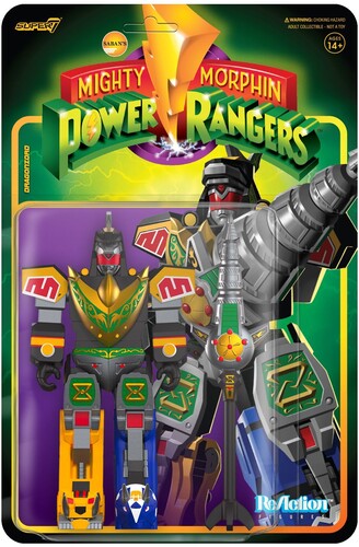 Super7 - Mighty Morphin Power Rangers ReAction Figure Wave 3 - DragonZord (Battle Mode) Product Image