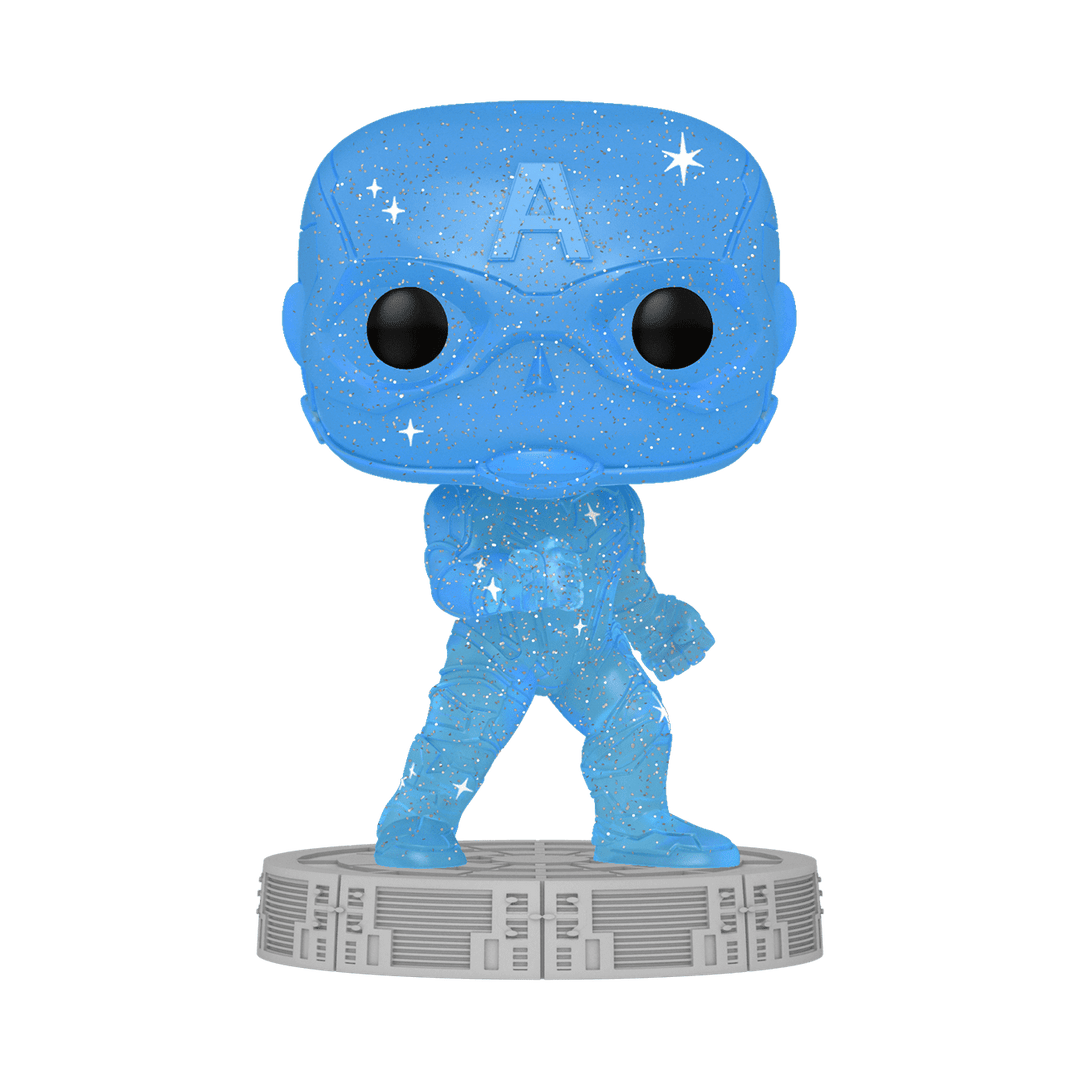 FUNKO POP! ARTIST SERIES: Infinity Saga- Cap America (Blue) Product Image