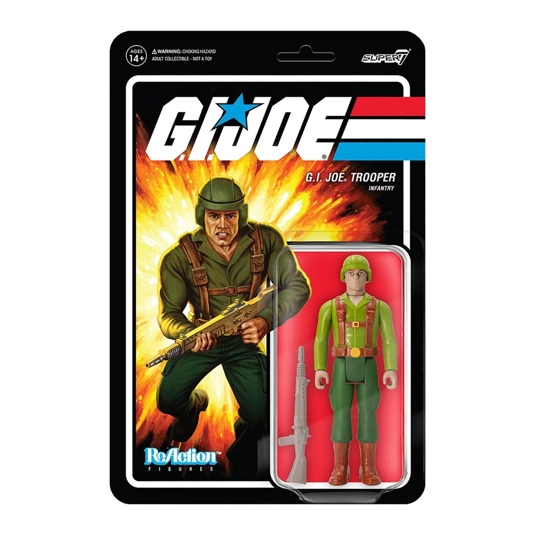Super7 G.I. Joe Greenshirt (Tan) ReAction Action Figure Product Image