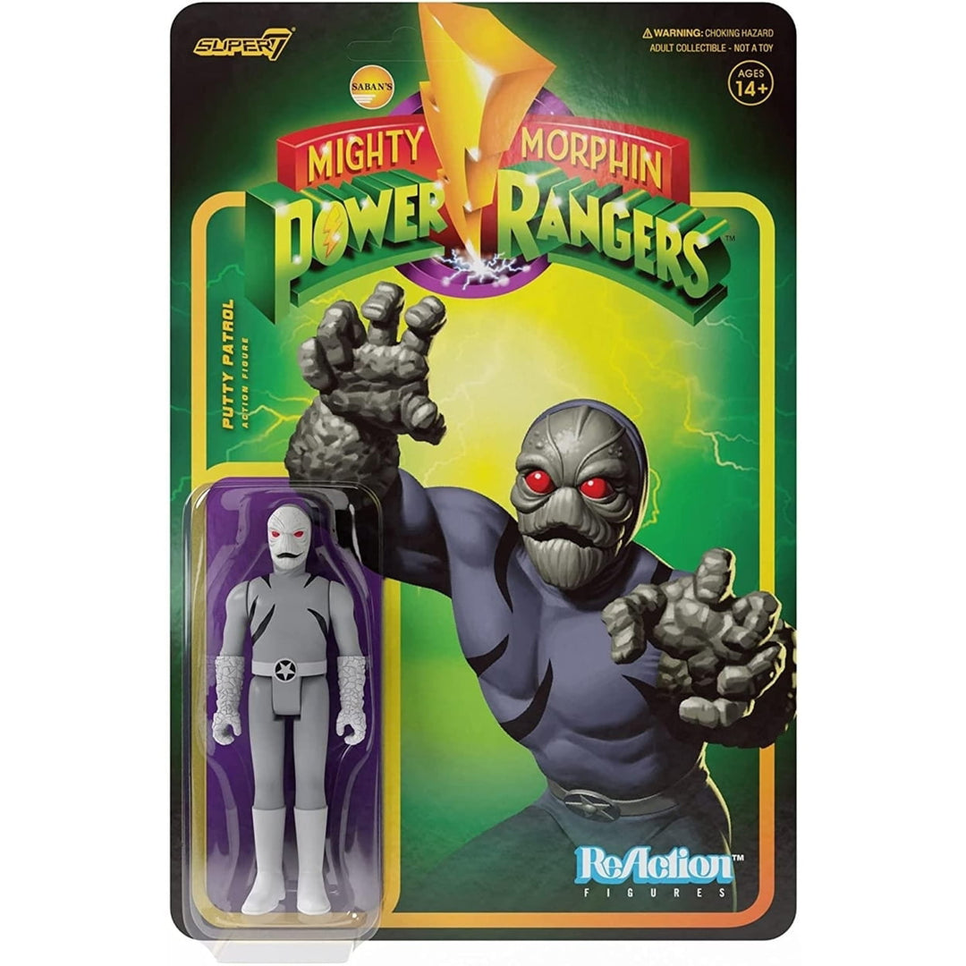 Super7 - Mighty Morphin' Power Rangers ReAction Figure Wave 1 - Putty Patroller Product Image