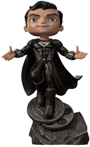 Iron Studios - Justice League - Superman Black Suit MiniCo Product Image