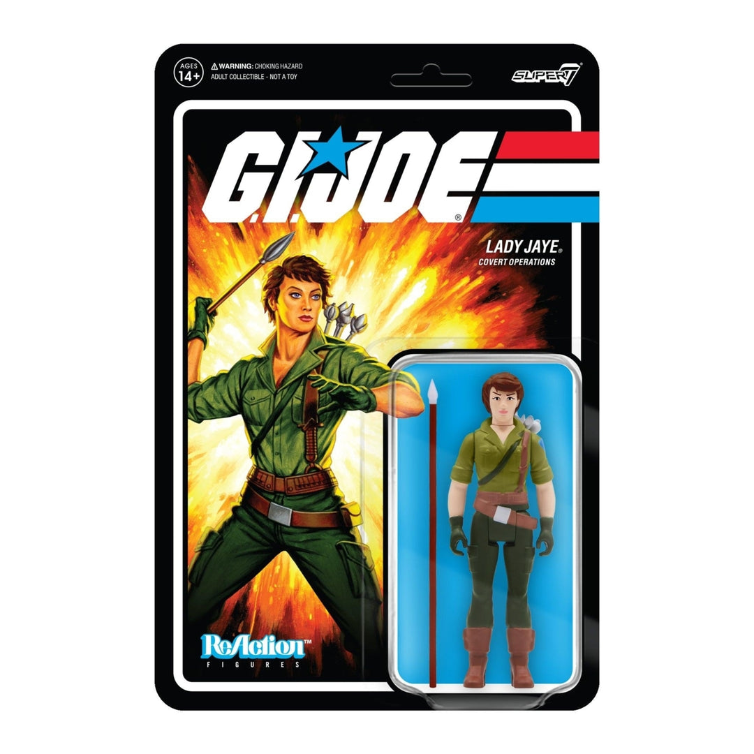 Super7 - G.I. Joe ReAction Figures Wave 2 - Lady Jaye Product Image