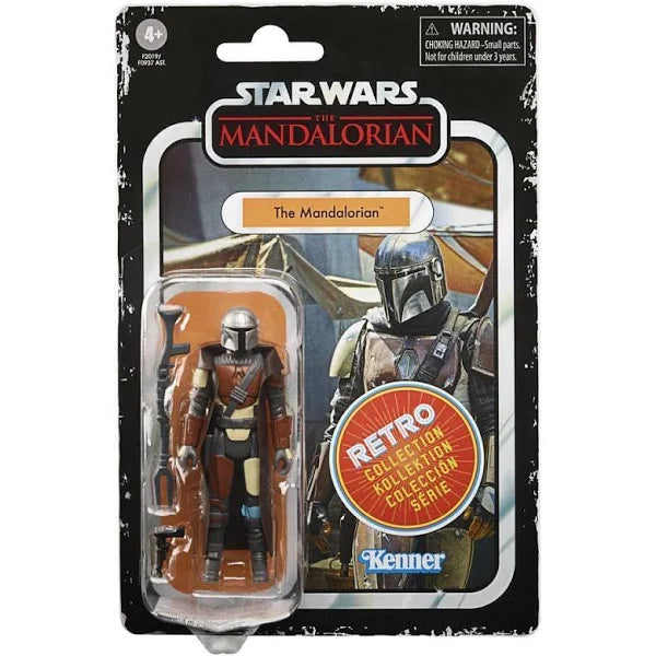 Star Wars Retro Collection The Mandalorian Toy 3.75-Inch-Scale Collectible Action Figure with Accessories