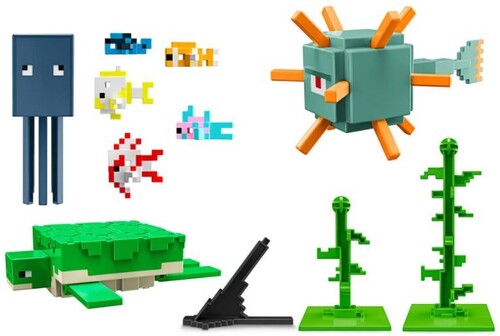 Mattel Collectible - Minecraft 3.25" Aquatic Defenders Pack Product Image