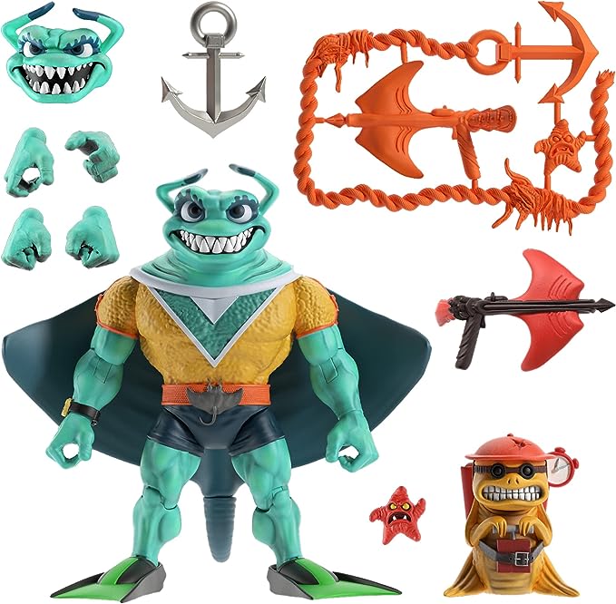 Teenage Mutant Ninja Turtles (TMNT) Super7 Ultimates Ray Fillet Action Figure