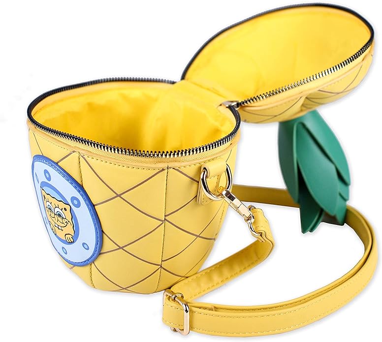 SpongeBob SquarePants Pineapple House Women's Cross Body Shoulder Bag Purse 195566721886