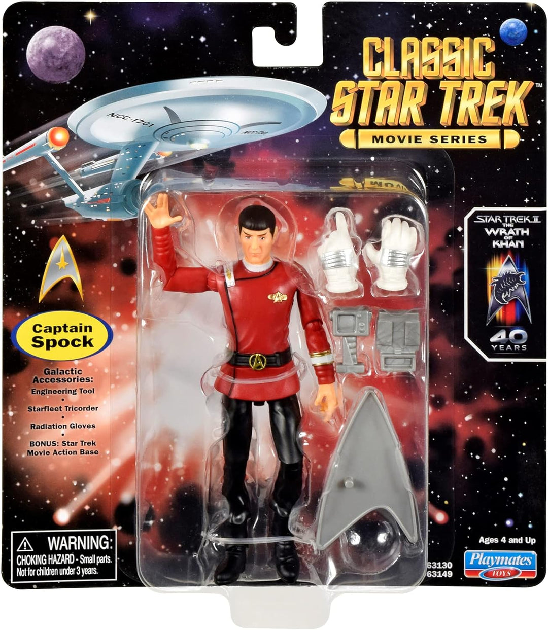 Star Trek Classic Wrath of Khan Spock 5-Inch Action Figure Product Image