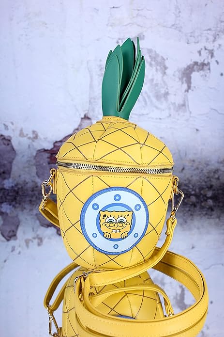 SpongeBob SquarePants Pineapple House Women's Cross Body Shoulder Bag Purse 195566721886