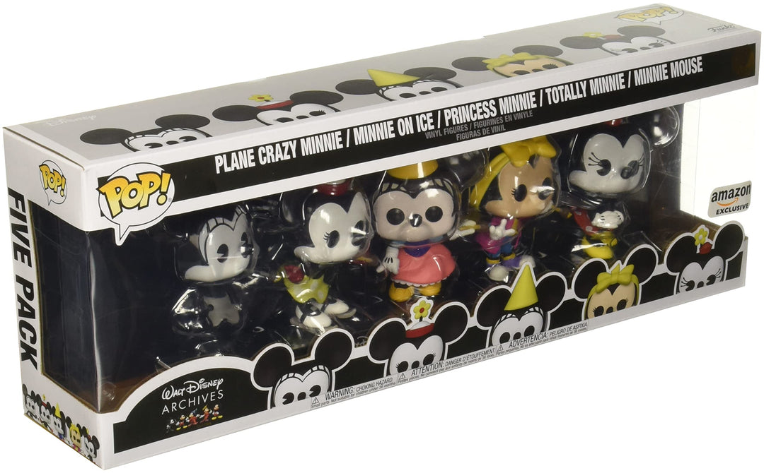 Funko Pop! Disney: Minnie Mouse 5 Pack, Amazon Exclusive Product Image