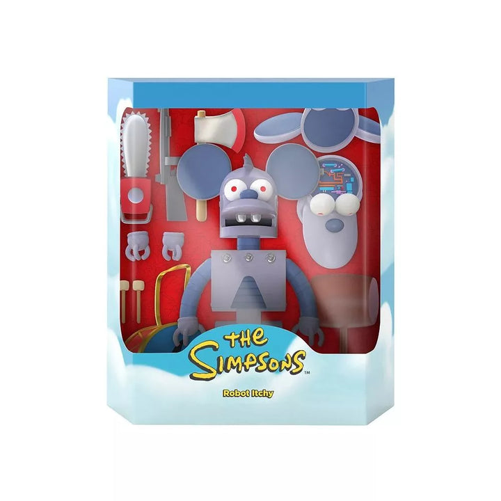 The Simpsons Super7 Ultimates Robot Itchy Action Figure